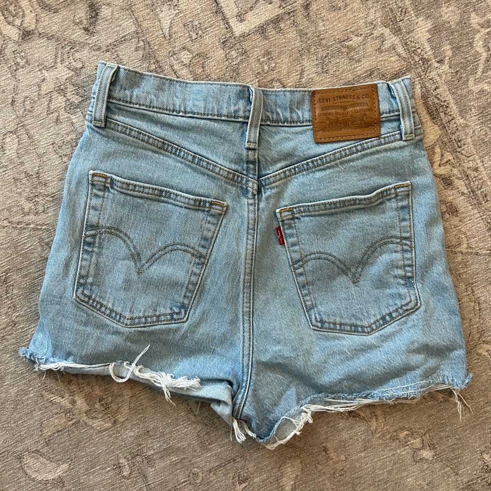 Levi’s Ribcage Denim Shorts